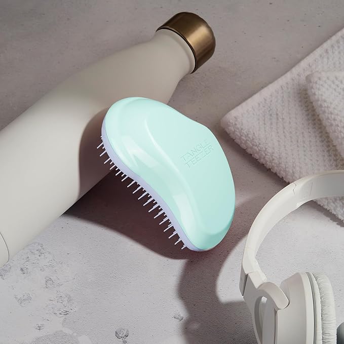 Tangle Teezer Original Detangler Brush, Dry & Wet Hair Brush for Color-Treated, Fine & Fragile Hair Types, Mint Violet
