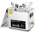 Ultrasonic Cleaner 10L Dual-Frequency Professional Digital Stainless Steel Cleaning Machine with Heater Timer for Denture, Coins, Small Metal Parts, Circuit Board, Lab Tools, etc