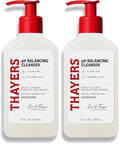 THAYERS pH Balancing Daily Cleanser,Face Wash with Aloe Vera,Gentle and Hydrating Skin Care for Dry,Oily,or Acne Prone Skin,8 FL Oz.,(Pack of 2)