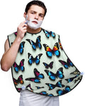 Ice Hockey Print Print Beard Bib Shaving Apron, Beard Hair Trimming Cape Gift For Dad