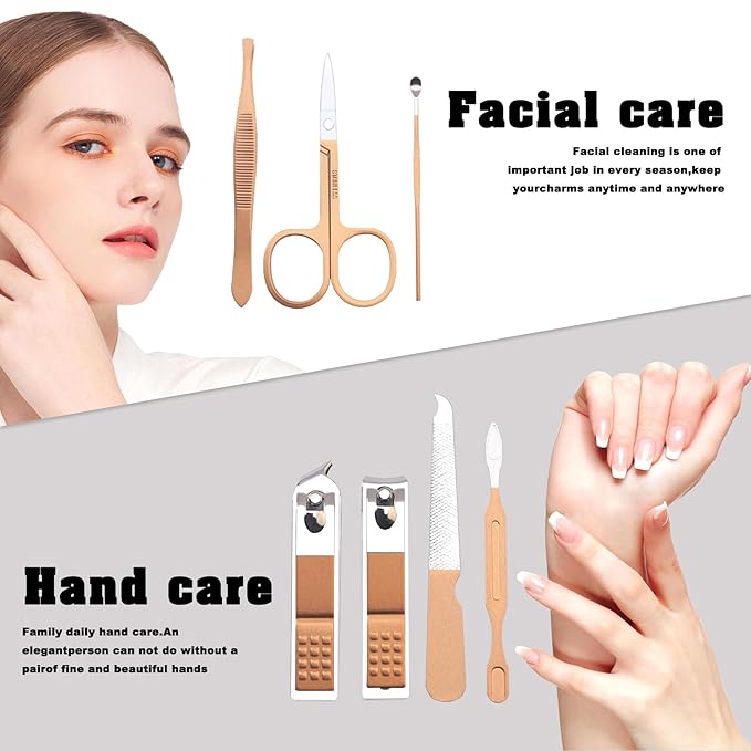 Nail Set,Pedicure Tools for Feet,Gifts for Women Valentine's Day Easter Nail Kit,Manicure Set Women,Travel Essentials,Manicure and Pedicure Kit,Nail Clippers for Women,Nail Care Kit,Manicure Tools