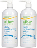 Alba Botanica Hydrating Moisturizing Lotion for Dry Skin with Vitamin E and Shea Butter,32 Oz (Packaging May Vary),(Pack of 2)