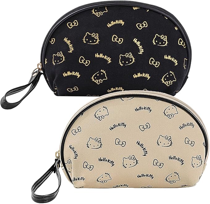 AmBealla 2PCS Cosmetic Bag Storage Purse Bag for Women,Cute Compact Travel Makeup Bag for Keys and Phone,Practical for Girls,Travel Bag for Toiletry