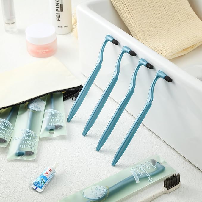 Tondiamo 10 Pcs Gum Stimulator Dental Tools Dental Plaque Remover Rubber Tip Stimulator for Cleaning Teeth Tartar