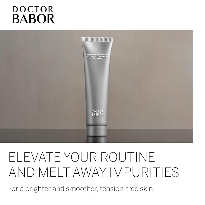 BABOR DOCTOR Refining Cleansing Oil Balm – Deep Pore Cleansing Face Balm that Transforms to Oil, Makeup Remover & Gentle Exfoliating Cleanser