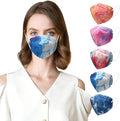 Wecolor KN95 Face Masks 50 Pack 5-Ply Breathable Safety Respirator Cup Dust Disposable KN95 Mask