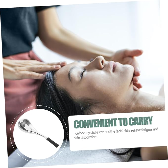 Didiseaon Globes for Facial Massage Ergonomic Design for Skin Care Reduces Puffiness Dark Circles Muscle Tension Versatile Ice for Face Eyes