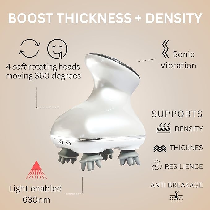 Solaris Laboratories NY Cloud Nine Hair Density and Boosting Stimulating Scalp Massager