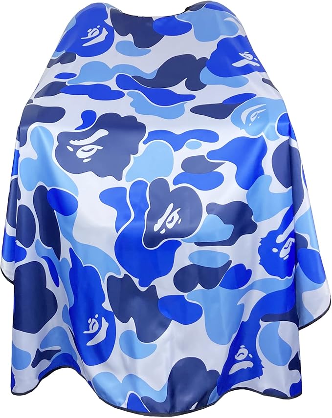 Barber Cape for Men Professional Hair Cutting Salon Cape with Snaps Waterproof Hairdressing Styling Cape- 63”× 56”