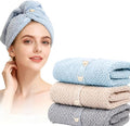3Pcs Hair Towel Caps, Fast Drying Hair Drying Caps Towel Turban Wrap, for Speedy Drying, Styling, and Deep Conditioning, Travel-Friendly and Lightweight, for Wet Hair Women