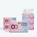 Disposable Face Towel, 50% Thicker, Soft for Sensitive Skin, Multipurpose Cleaning Cloth, 70 Count, 6 pack