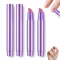 3-in-1 Cuticle Oil Pen,Cuticle Pusher Nail Oil Pen with Ceramic Tip,Cuticle Treatment for Hangnails, Dry & Damaged Nails, Nail Cuticle Remover, Moisturizes & Strengthens Nails（2 Pcs）