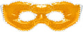 Eye See Gel Eye Mask, Orange - Cold Compress Ice Pack with Gel Beads - Microwave Safe for Heat Therapy - Great for Puffy Eyes, Dark Circles, Dry Eyes, Soothing Headaches