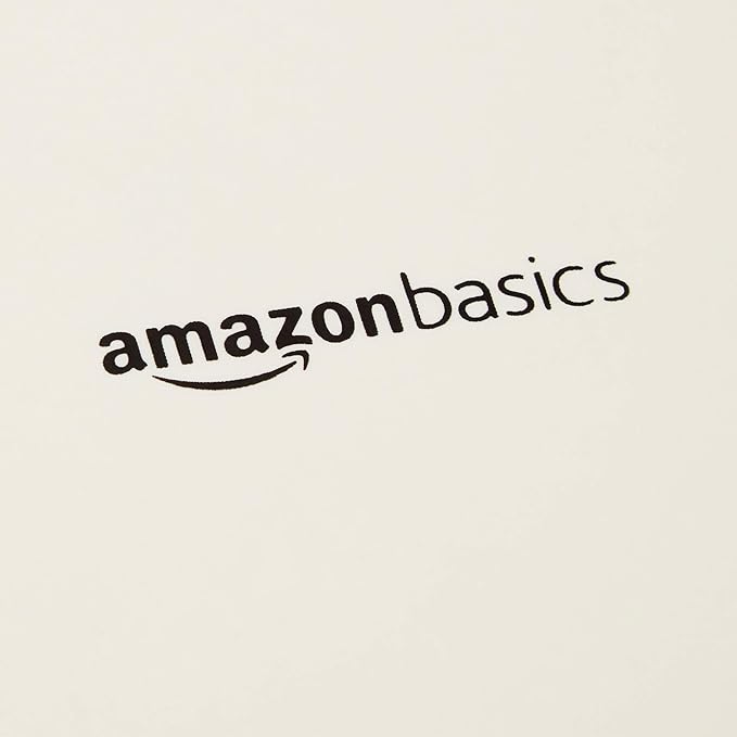 Amazon Basics Bath Tub Neck and Back Support Pillow with Non-Slip Suction Cups, Waterproof, Thick Padded 3-Panel, Easy to Clean, Off-white