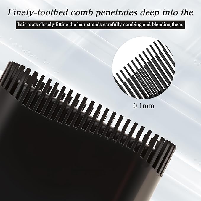 Beard Touch-Up for Men, Instant Gray Hair Cover Stick, Built-In Comb for Seamless Blending, Cream Concealer, Quick Temporary Cover