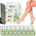 Foot Exfoliating Scrub, Sugar Scrub, Dead Skin Remover for Feet, Individually Packaged Foot Scrub Smooths, Hydrates, Detoxifies Tired and Dry Cracked Feet 16 Packs per Box, Jasmine