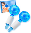 Ice Globes for Face 2 Pcs, Tighten Skin and Reduce Puffiness & Dark Circles, Cold or Hot Skin Massagers, Cold Therapy Globes for Facials, Face Ice Globe for Enhanced Circulation