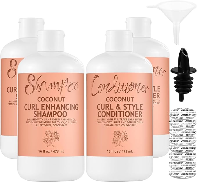 Leak-Proof Empty Shampoo Containers Bottles for Cruise: 64oz in Total - Reusable - for Ships, Travel, Beach, Events, Concerts - Easy To Pack in Checked Baggage