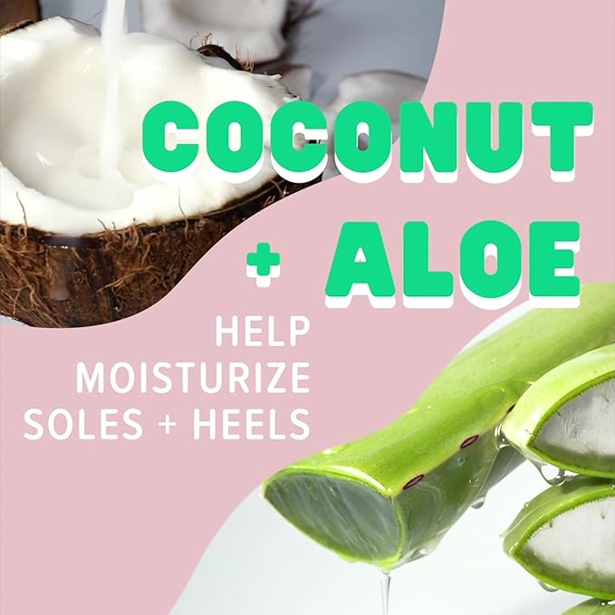 Freeman Flirty Feet Coconut and Aloe Instant Peeling Foot Spray, Softening Foot Peel Mask Exfoliates & Removes Dead Skin, Moisturizes Dry Feet, Clean Ingredients, 4 fl.oz./ 118 ml Bottle (Pack of 2)