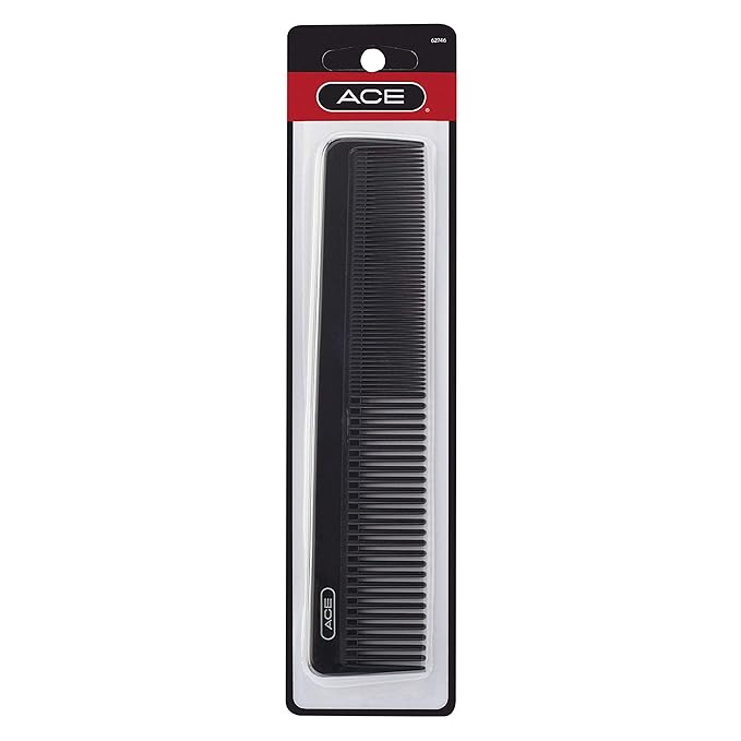 GOODY Hair Ace Dressing Hair Comb, 7.5 Inch, Black, 1 Count
