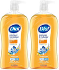 Dial Body Wash,Pamper & Indulge Marula Oil,32 Fl Oz,Hydraclean Complex & Vitamin E,Gentle,Leaves Skin Feeling Nourished,Dermatologist-Tested,No Parabens-& Sulfates,(Pack of 2)