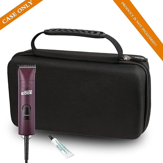 Aproca Hard Storage Travel Case, for Andis UltraEdge Super 2-Speed Detachable Blade Clipper Professional Animal/Dog Grooming
