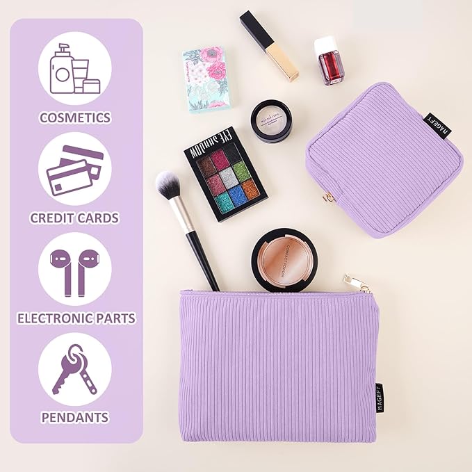 MAGEFY Makeup Bag Small Cosmetic Bag for Women