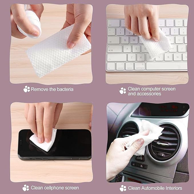 Disposable Face Towel Face Cloths for Washing Soft Cotton Dry Wipes Facial Cloths Towelettes for Washing and Drying, 200 Count Facial Tissue for Cleansing, Skincare and Makeup Remover
