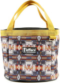 Jeffers Expression Grooming Tote Caddy – Portable Animal Care Organizer for Horses, Dogs, Cats, Livestock, Barn, Trailer, Stable - Brushes, Clippers, Towels, Spray Bottle, Tools - Thunderbird
