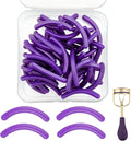Compaitble with Tarte Picture Perfect Eyelash Curler Refills,36Pack Replacement Rubber Refills Fit for Tarte Eyelash Curler,Purple.