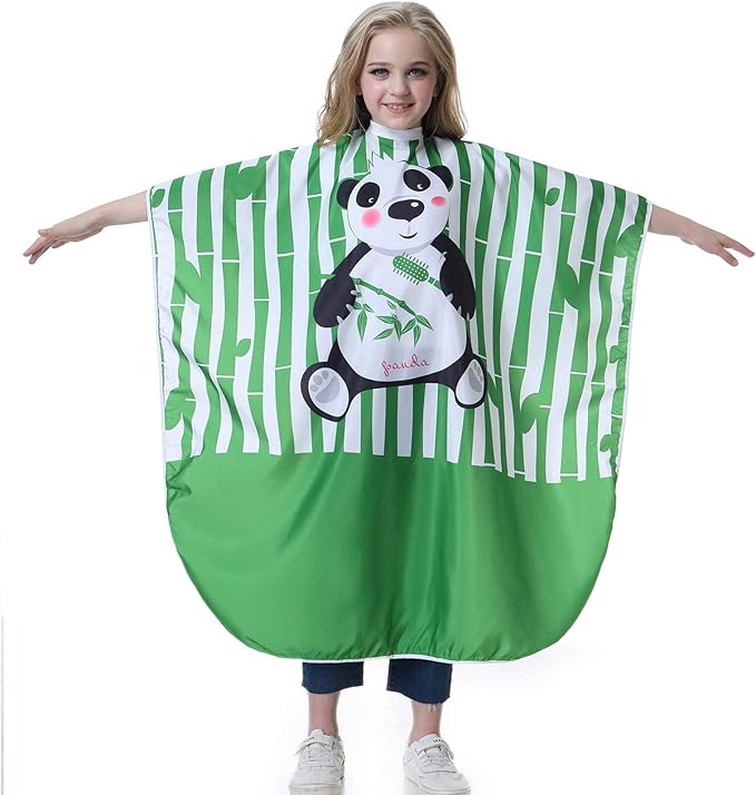 Kids Barber Cape - Professional Hair Cutting Cape,Salon Capes for Hair Stylist Shampoo Haircut Cape Barber Supplies