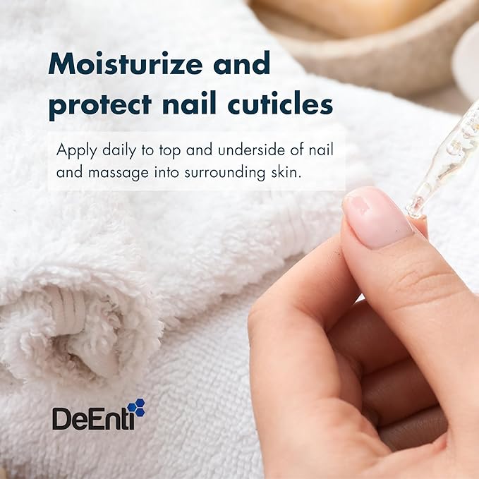 Cuticle Oil, Jojoba Oil for Nails, 2oz Hydrating Cuticle Nail Oils, Lush Lemon Scented Cuticles Repair, Vitamin E Nail Supplies, Professional Salon Quality Manicure Supplies