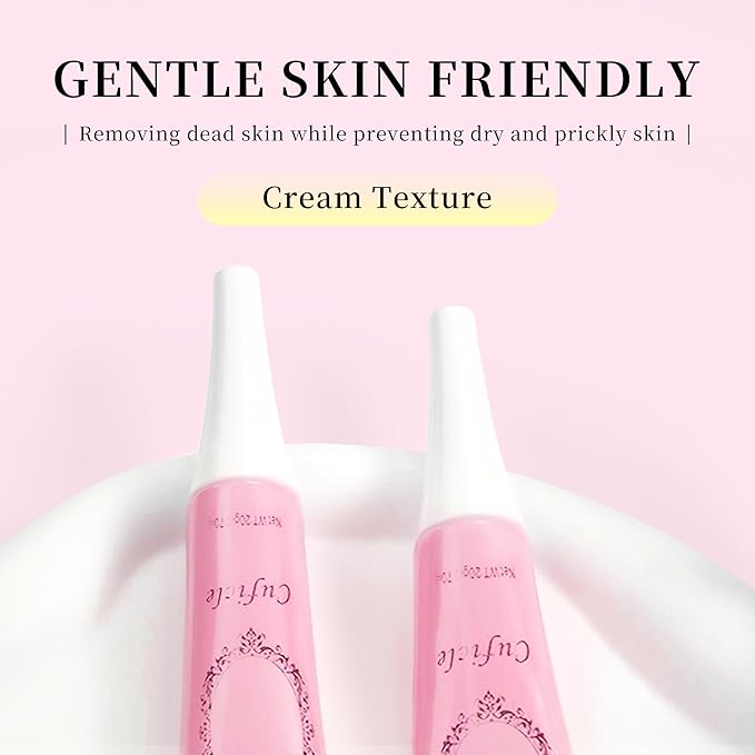 Nail Cuticle Remover Liquid Pen 2PCS – Gentle Plant-Based Formula, No Nip No Cut, Easy Push-Out Design for Home & Salon Nail Cuticle Care