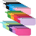 Saintrygo 30 Pcs Canvas Makeup Bags Bulk for Women Cosmetic Bags Small Travel Canvas Zipper Pouch Blank DIY Multipurpose Toiletry Hygiene Pouch for Women Purse Pencil Case(Novel,8.7 x 5 x 1.8 Inch)