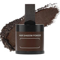 gowwim Root Touch up Powder, Instantly Gray Hair Cover up Hairline Powder for Women & Men Waterproof and Sweatproof Root Cover Up Long-Lasting for Thinning & Loss Hair (Dark Brown, 10g)