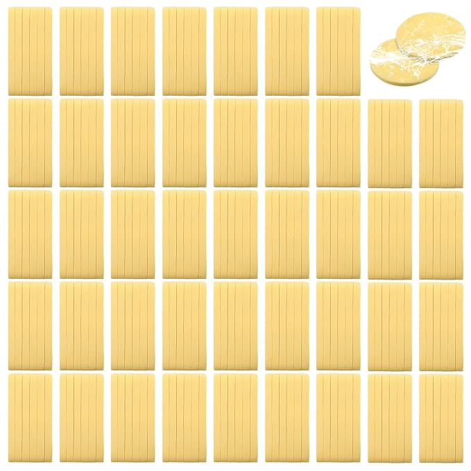 480 Pack Soft Disposable Face Sponge for Cleansing, Makeup Remover, Mask, Exfoliating Round Stick