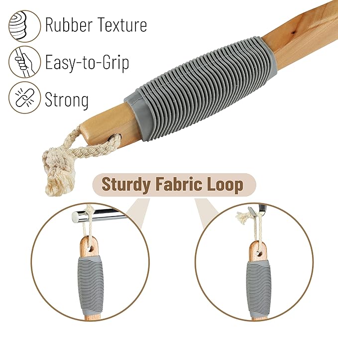 Slick- Lotion Applicator, 17 inch, Applicators for Your Back, Back Applicator Lotion, Certified Organic, Easy Reach Washable, Applicators, Self Tanner For All Skin Tone