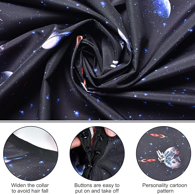 Kids Barber Cape - Professional Hair Cutting Cape,Salon Capes for Hair Stylist Shampoo Haircut Cape Barber Supplies