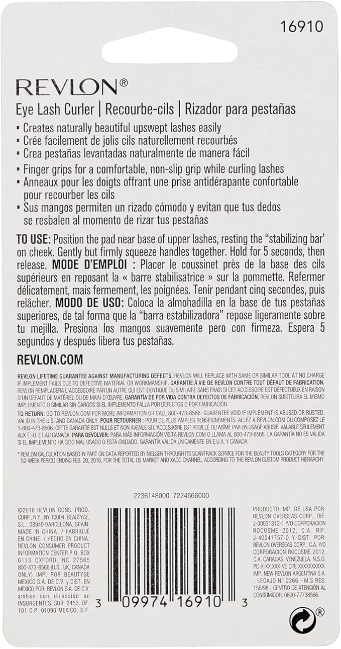 Revlon Eyelash Curler, For Natural Lash Look