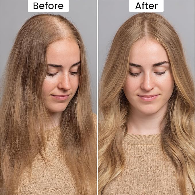 VOLLUCK Root Touch up Powder, Instant Hairline Powder for Thinning Areas and Gray Hair Coverage, Natural and Non-greasy Root Cover up for Women and Men (Brown, 0.35 Ounce)