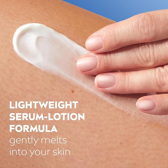 NIVEA Skin Firming & Anti Crepe Body Serum-Lotion with Q10, Hyaluronic Acid and Vitamin C, 72-Hour Moisture, 6.7 Fl Oz Tube