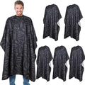 Black Hair Cutting Barber Cape Professional Nylon Waterproof Chemical Salon Color Cape for hair stylist, 62" x 54"