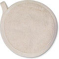 100% Cotton Pot Holders & Hot Pads (2-Pack), 8", High Heat Resistance,Made in America (Natural)