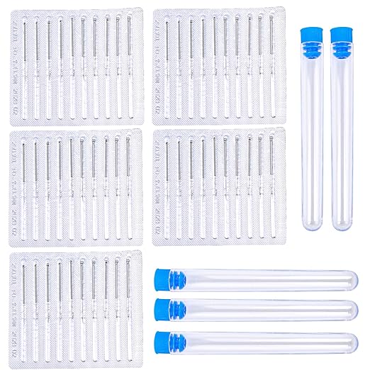 Disposable Pimple Needles, Acne Needle, Effective Blackhead and Blemish Remover Tools, Pimple Popper Tools for Clear Tool (50 PC)