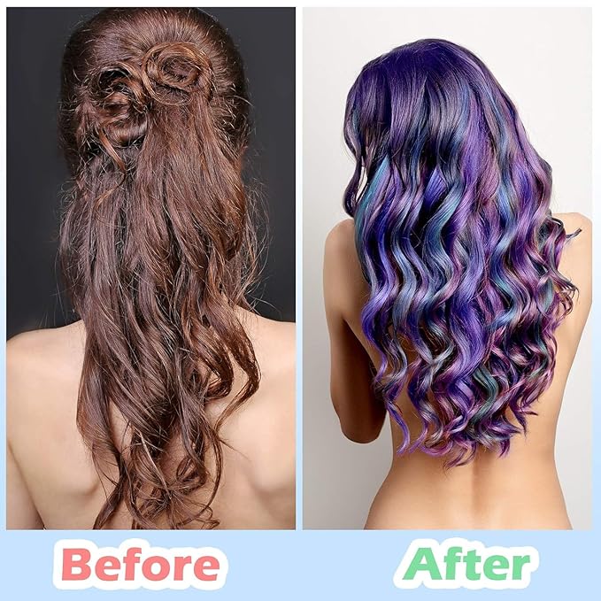 1 Pieces Professional Reusable Hair Coloring Highlighting Cap, Reusable Salon Coloring Tool, White, Blue, Pink (White)