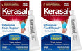 Kerasal Intensive Foot Repair Skin Healing Ointment,1 Oz and Moisturizing Gel Socks,(Packaging May Vary),(Pack of 4)