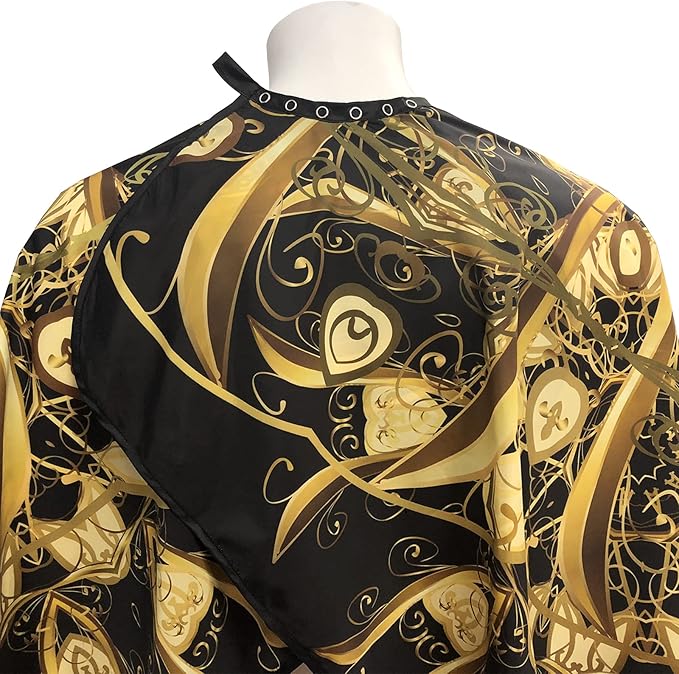 Barber Capes for Men, Hair Cutting Cape with Snaps, Professional Salon Cape, Waterproof Hairdressing Cape for Hairstylist