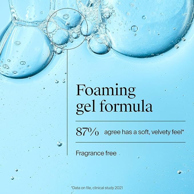 Neutrogena Hydro Boost Face Wash,Fragrance Free,Hydrating Facial Cleanser with Hyaluronic Acid,Daily Foaming Face Wash & Makeup Remover,Hypoallergenic Gel Cleanser,16 fl. oz,(Pack of 2)