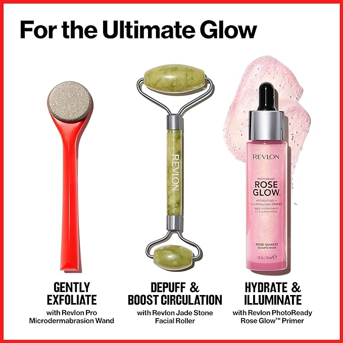 Revlon Microdermabrasion Wand, Gently Exfoliate Skin with Real Diamond Grit, 1 Count