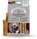 Tartar Shield Soft Rawhide Chews | Safe Dental Treats for Large Dogs | Vet VOHC Approved | Daily Bone Cleans Teeth & Gums Fresh Breath Oral Health Support | USA Made | (Large Dogs / 8 Count)
